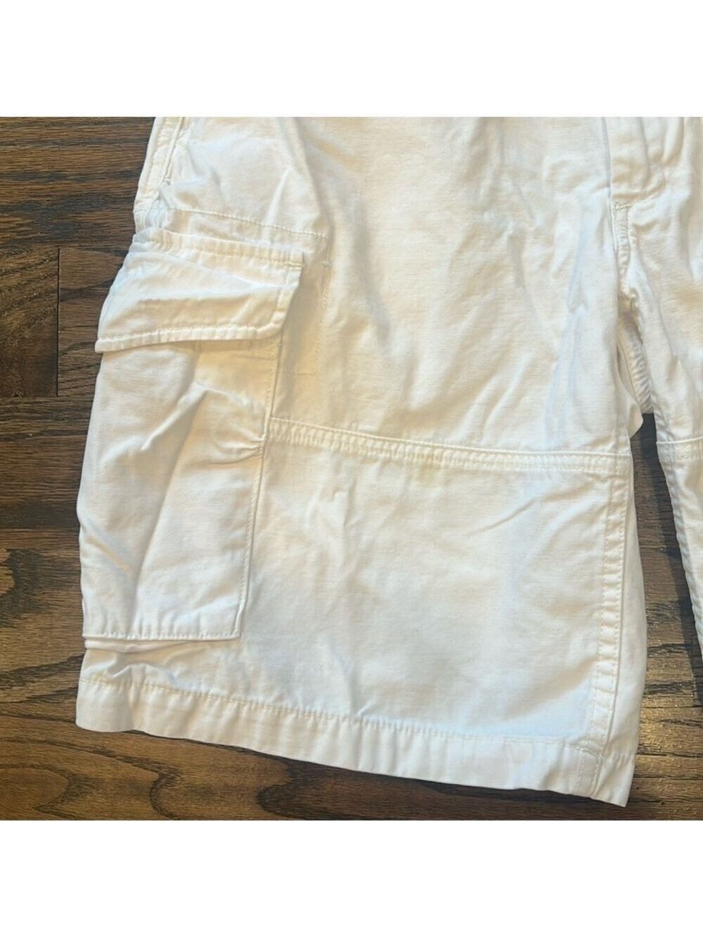 Polo Ralph Lauren Classic Cargo Shorts Khakis White/Relaxed Fit Size 31 - Picture 9 of 16